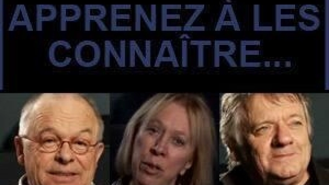 Apprenez à les connaître